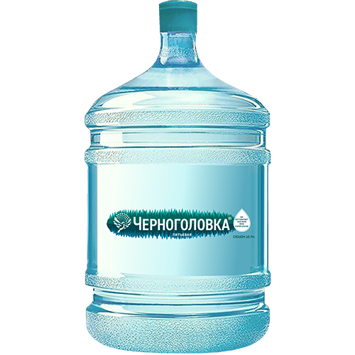 Вода «Черноголовка» в одноразовом бутыле 19 л.